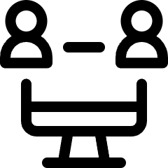 Monitor Users Icon from Ultimate Regular Set