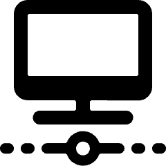 Monitor Icon from Ultimate Bold Set