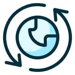 Network Arrow Sync 1 Icon from Ultimate Duotone Set