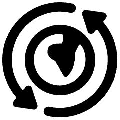 Network Arrow Sync Icon from Ultimate Bold Set