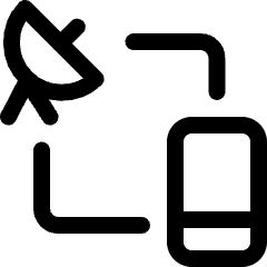 Phone Antenna Icon from Ultimate Regular Set