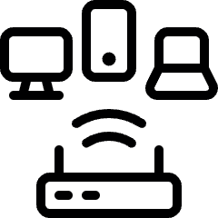 Router Signal Tech Icon from Ultimate Light Set