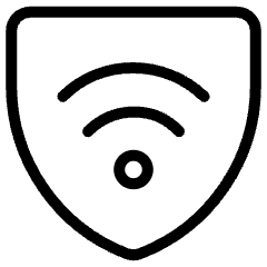 Vpn Shield Icon from Ultimate Light Set