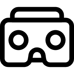 Technology Device Wearable Google Cardboard Icon from Ultimate Regular Set