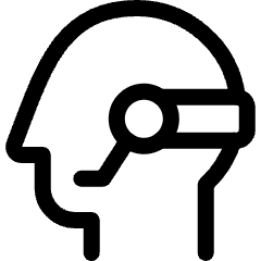 Technology Device Wearable Headset Icon from Ultimate Regular Set