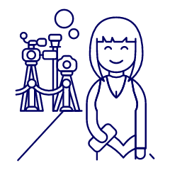 Celebrity 1 2 Illustration from UX Line Set