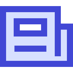 News Paper Icon from Sharp Duo Set