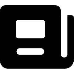 News Paper Icon from Core Solid Set