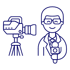 Reporter 2 3 Illustration from UX Line Set
