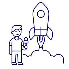 Reporter 3 1 Illustration from UX Line Set