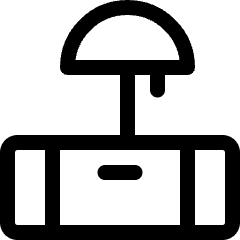 Night Stand Lamp Icon from Ultimate Regular Set