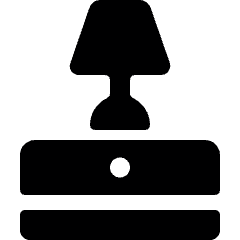Night Stand Lamp Icon from Ultimate Bold Set