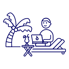 Nomad Freelance 2 1 Illustration from UX Line Set