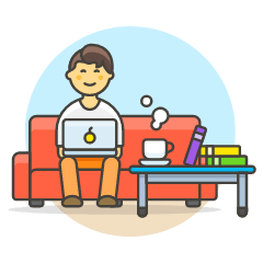Nomad Home 4 Illustration from UX Colors Set