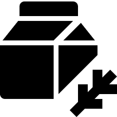 Non Alcohol Herp Tea Milk Icon from Nova Solid Set