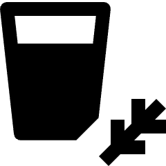 Non Alcohol Tea Icon from Nova Solid Set