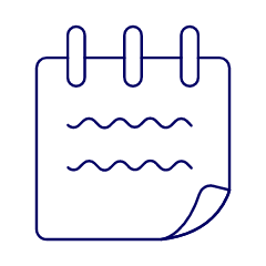 Note Scribble Illustration from UX Line Set