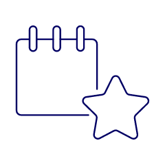 Note Star Illustration from UX Line Set