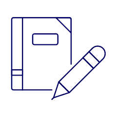 Write Note Illustration from UX Line Set