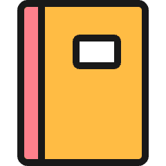 Notes Diary Icon from Ultimate Colors Set