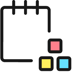 Notes Module Icon from Ultimate Colors Set