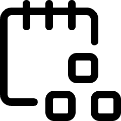 Notes Module Icon from Ultimate Regular Set