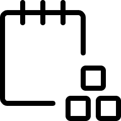 Notes Module Icon from Ultimate Light Set