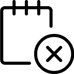 Notes Remove Icon from Ultimate Light Set