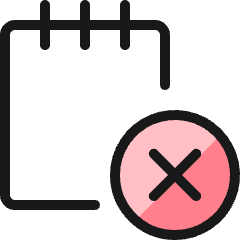 Notes Remove Icon from Ultimate Colors Set