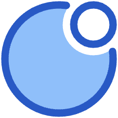 Nofitication Badge Circle Icon from Plump Duo Set