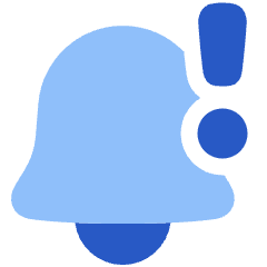Notification Alarm 1 Icon from Plump Flat Set