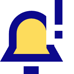 Notification Alarm 1 Icon from Sharp Pop Set