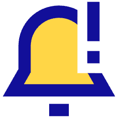 Notification Alarm 1 Icon from Sharp Pop Set