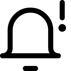 Notification Alarm 1 Icon from Core Line Set
