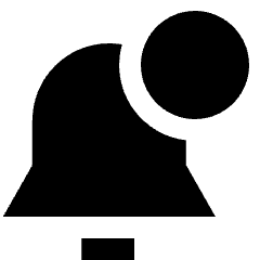 Notification Alarm 2 Icon from Sharp Solid Set