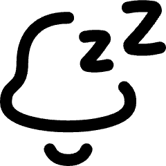 Notification Alarm Snooze Icon from Flex Line Set