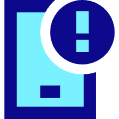 Notification Alert Icon from Sharp Pop Set