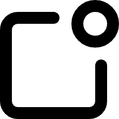 Notification Application 1 Icon from Micro Line Set