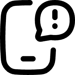 Notification Message Alert Icon from Flex Line Set