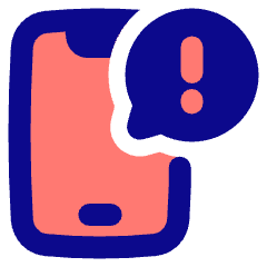 Notification Message Alert Icon from Plump Pop Set