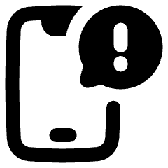 Notification Message Alert Icon from Plump Remix Set