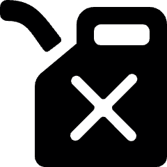 Fossil Energy Gas Can Icon from Ultimate Bold Set