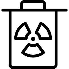 Nuclear Energy Bin Icon from Ultimate Light Set