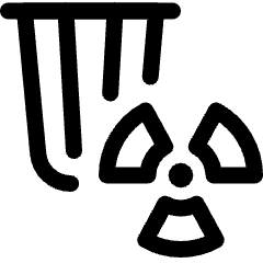 Nuclear Energy Bin Icon from Ultimate Regular Set