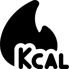 Calories Kilocalorie Burn Icon from Ultimate Bold Set