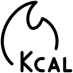 Calories Kilocalorie Burn Icon from Ultimate Light Set