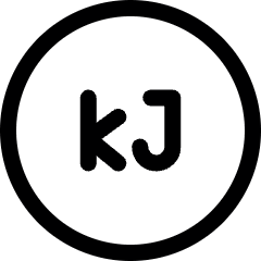 Calories Kilojoule Circle Icon from Ultimate Regular Set
