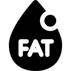 Fat Liquid Drop 2 Icon from Ultimate Bold Set