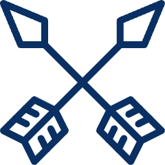 Arrows Icon from Cyber Line Set