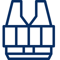 Bullet Proof Vest Icon from Cyber Line Set